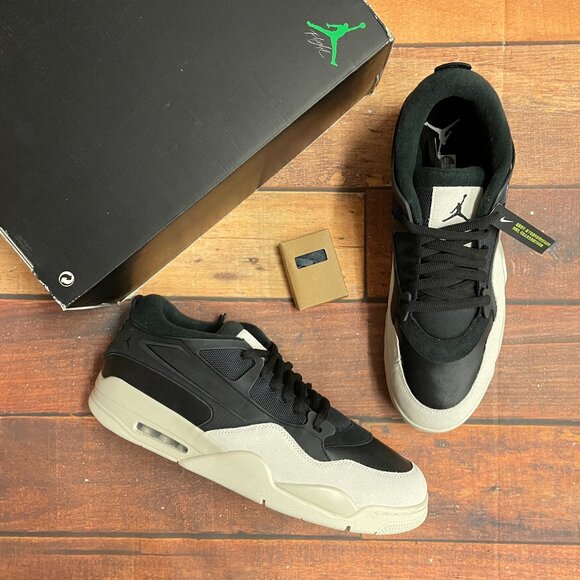Jordan Men's Jordan 4 RM "Black/Bone" Basketball Shoes